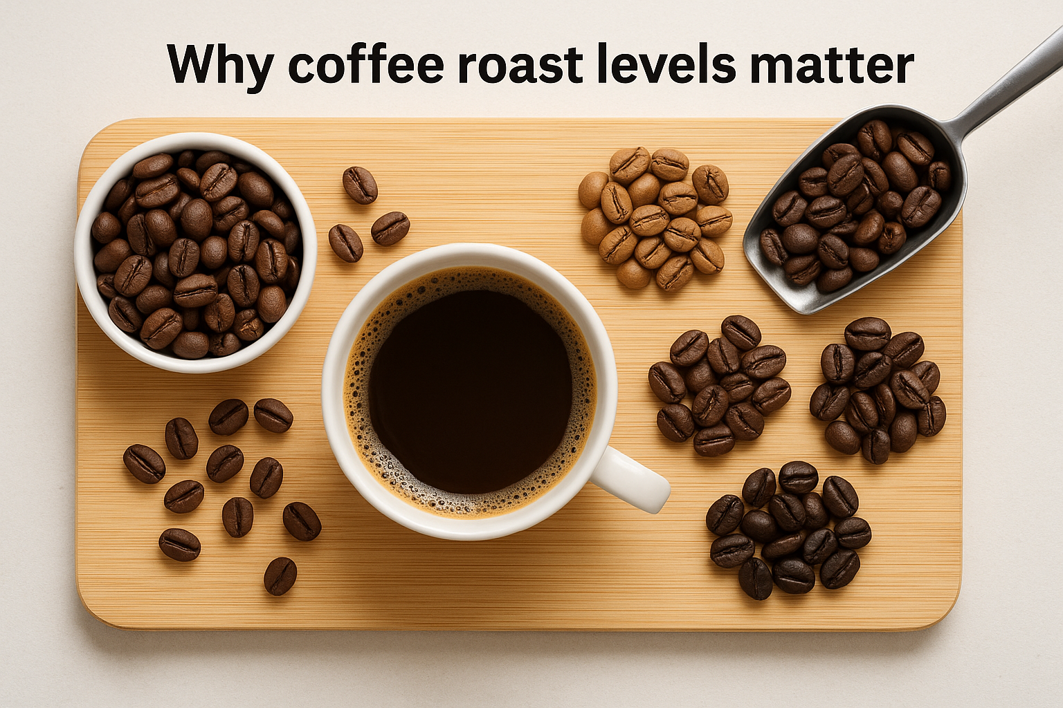 Why coffee roast levels matter