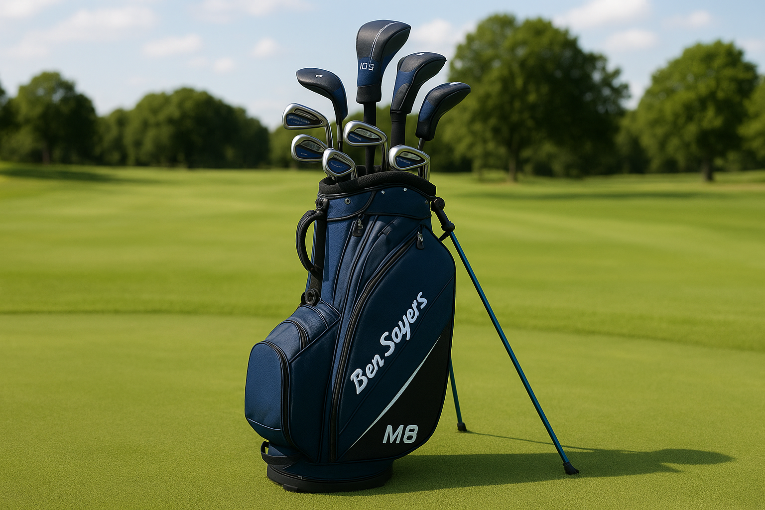 1. Ben Sayers M8 13-piece stand bag set