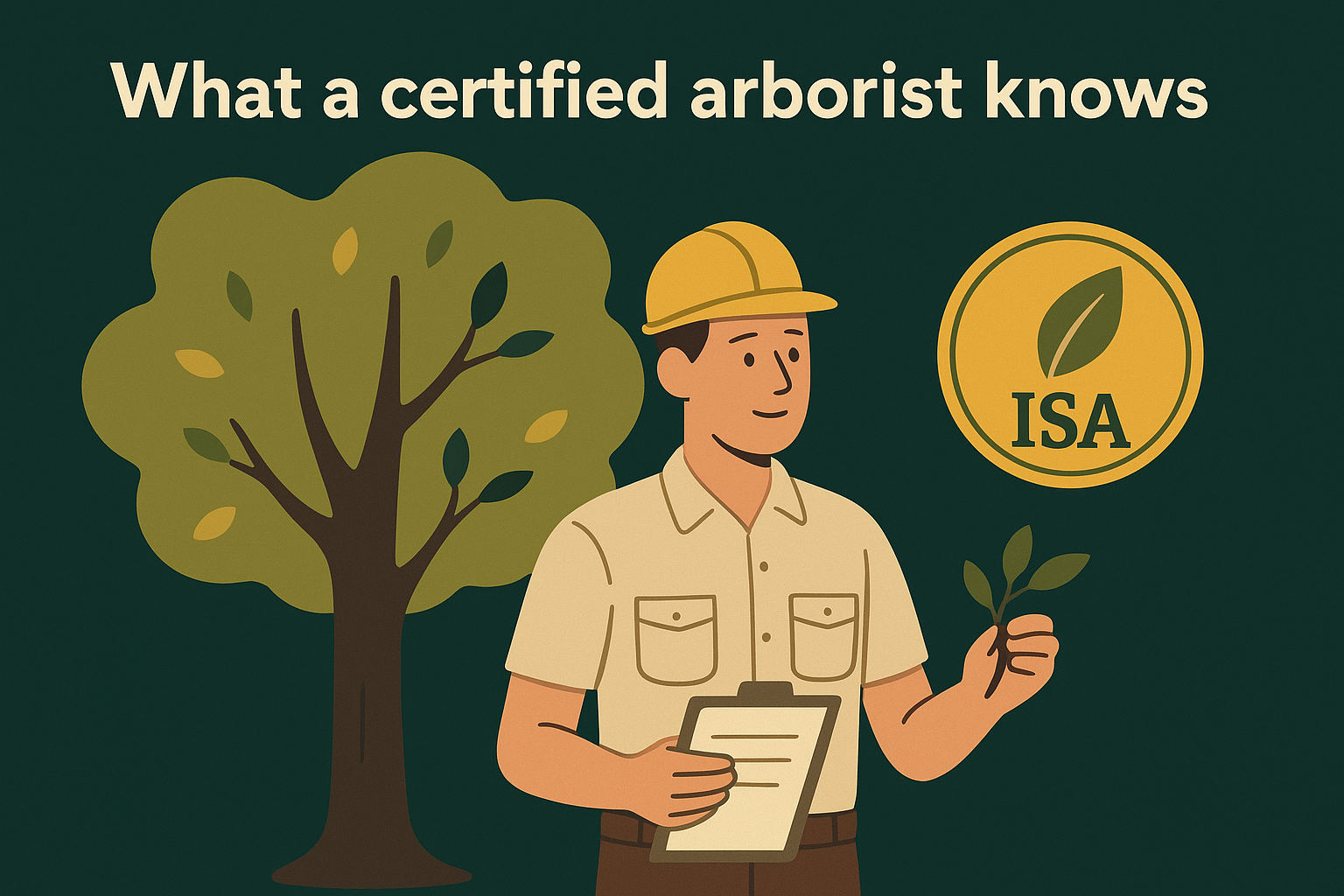 What a certified arborist knows