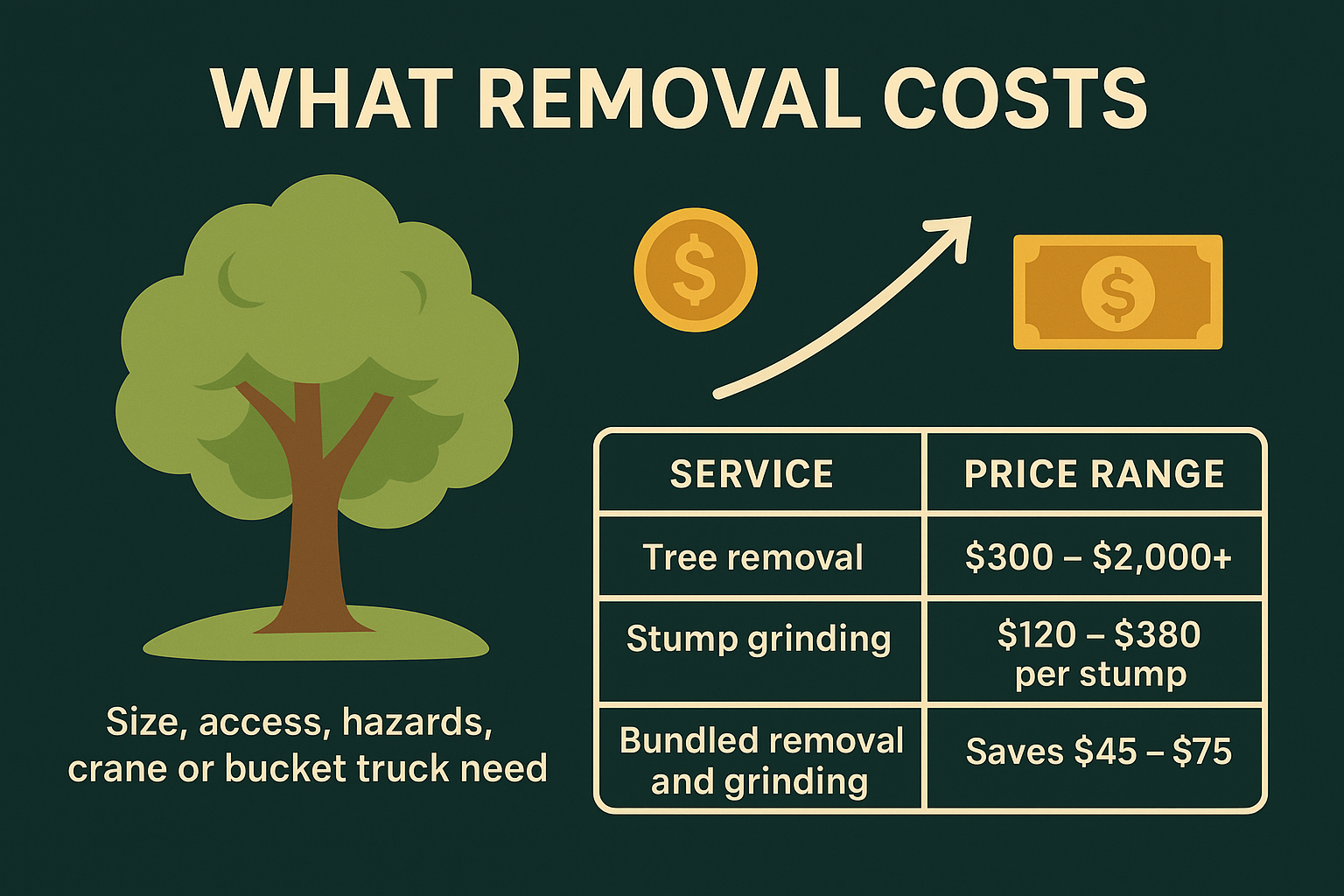 What removal costs