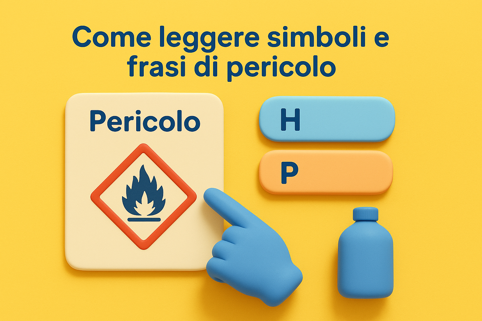 Come leggere simboli e frasi di pericolo