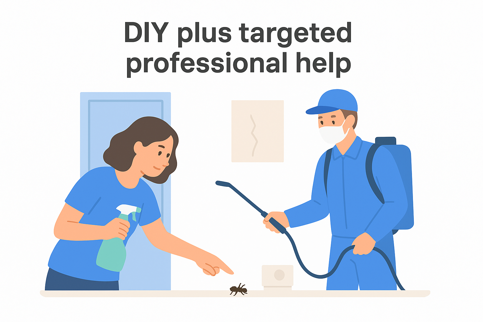 5. DIY plus targeted professional help
