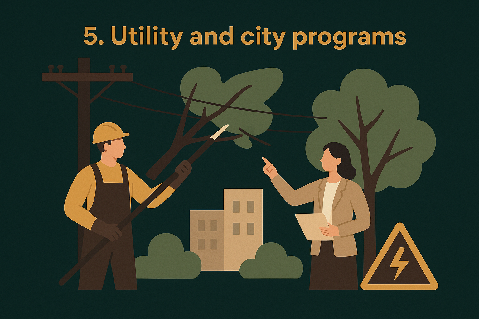 5. Utility and city programs