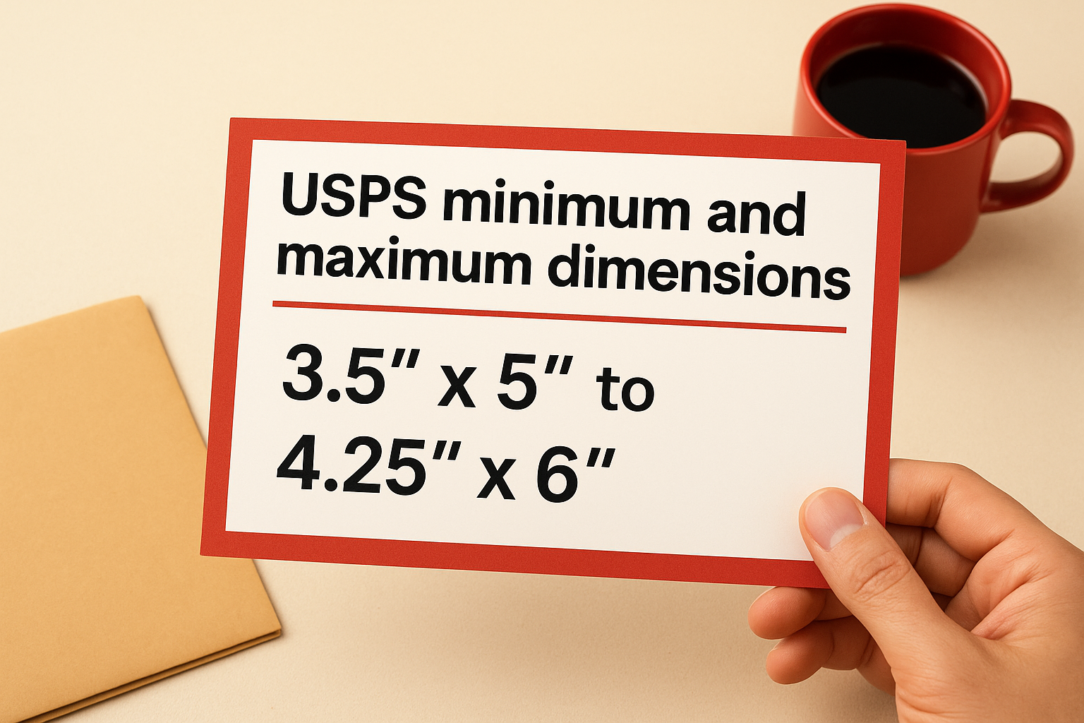 USPS minimum and maximum dimensions