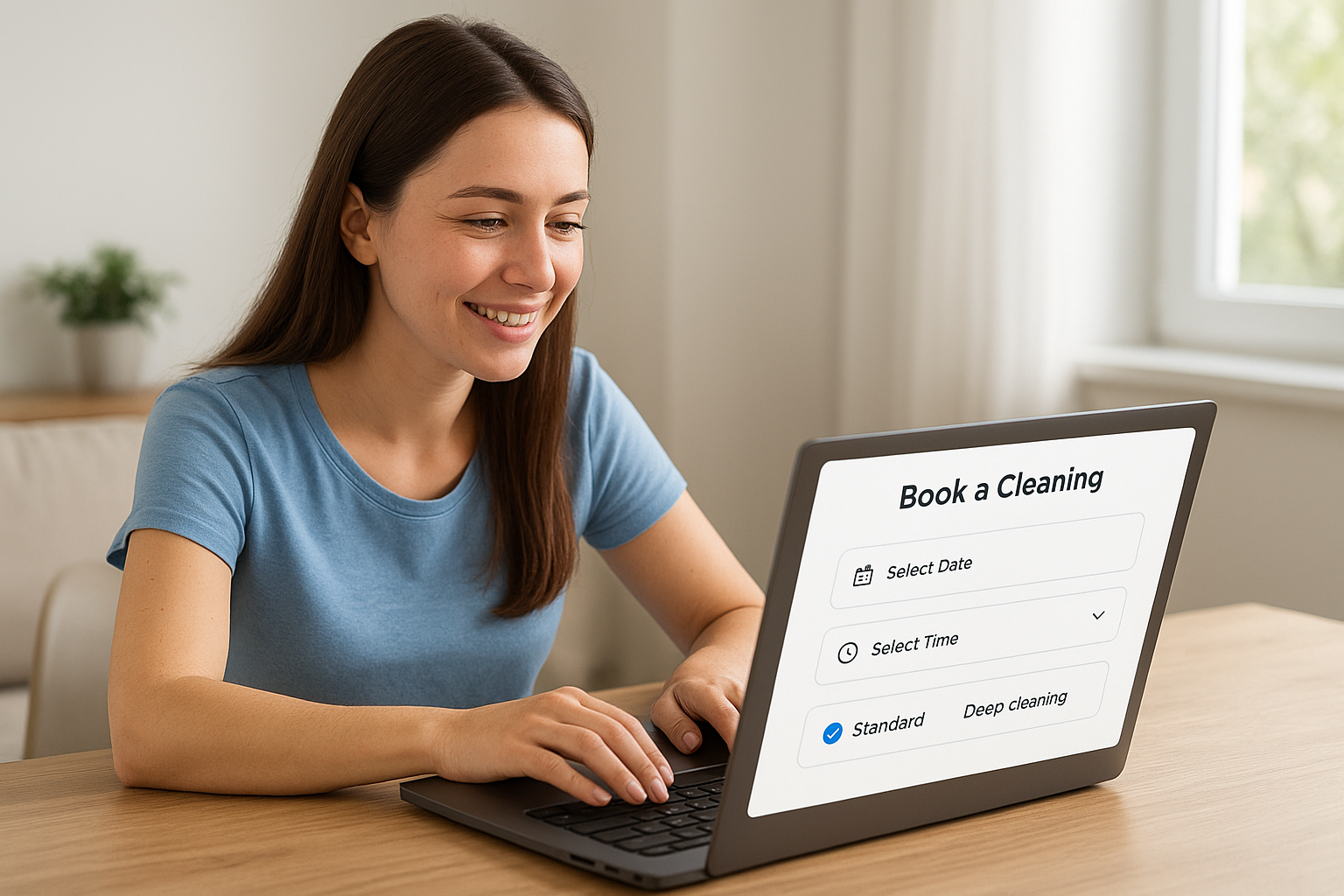 Online booking and customization options