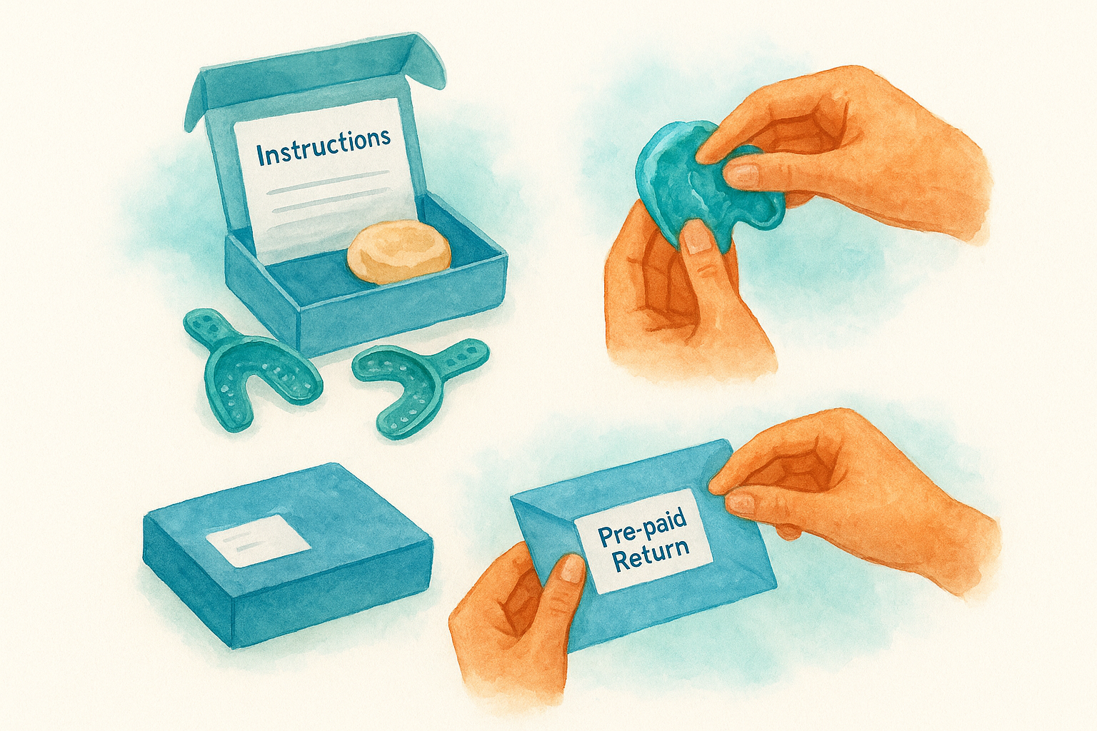 How the Remi impression kit and ordering work