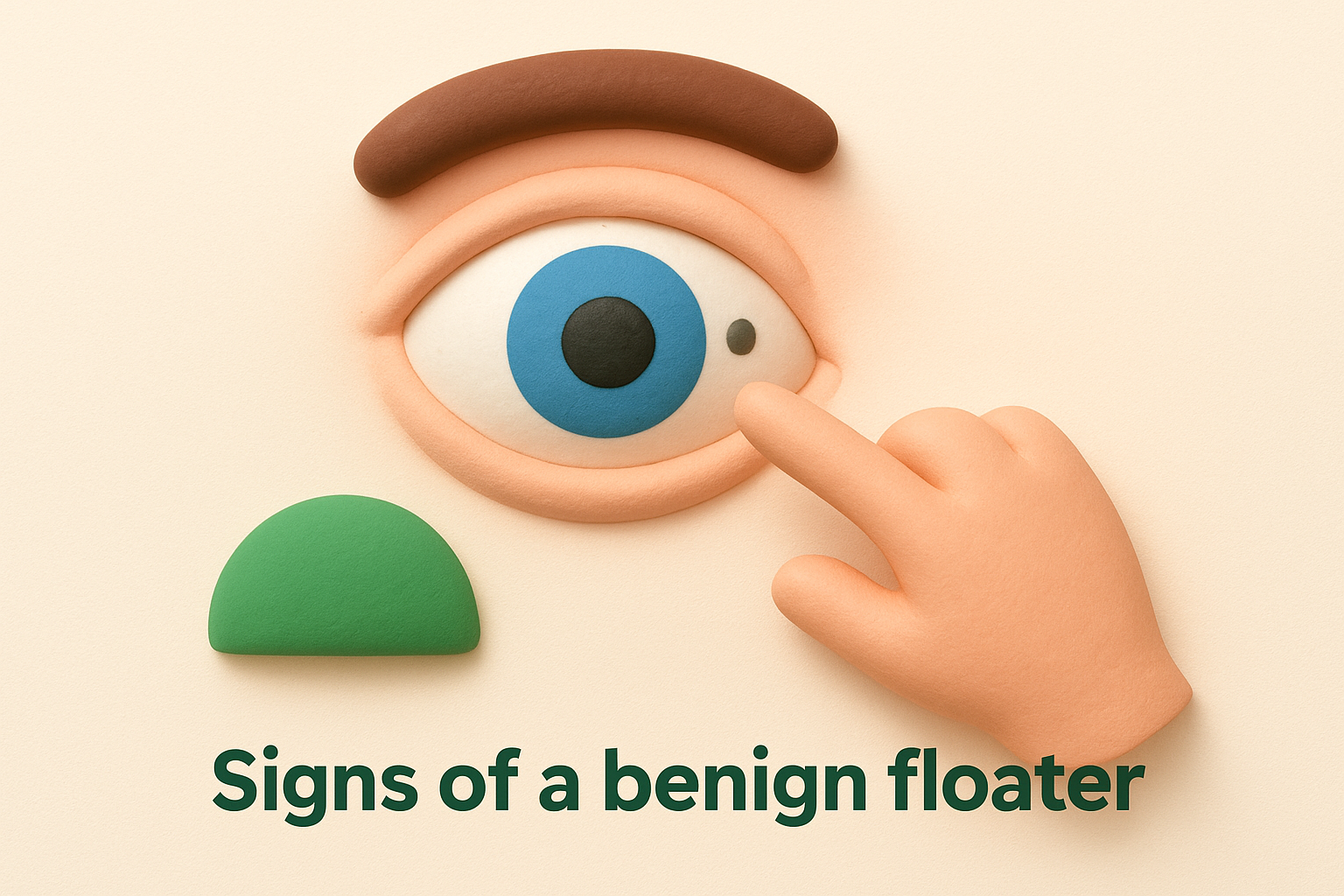 Signs of a benign floater