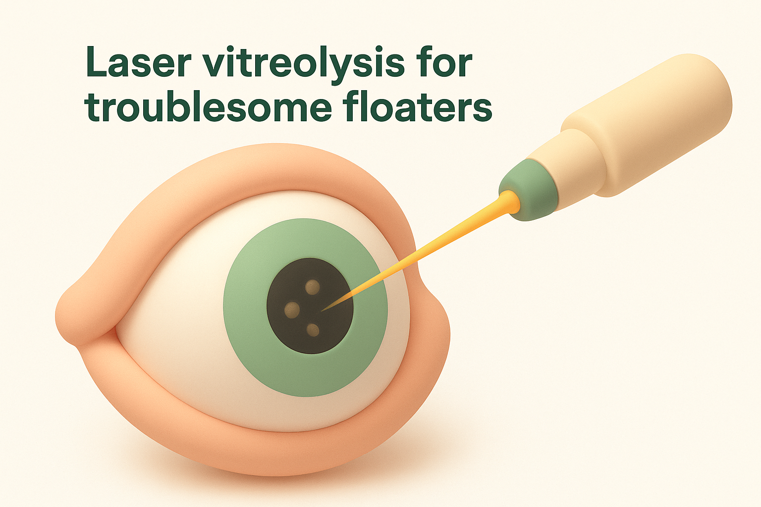 Laser vitreolysis for troublesome floaters