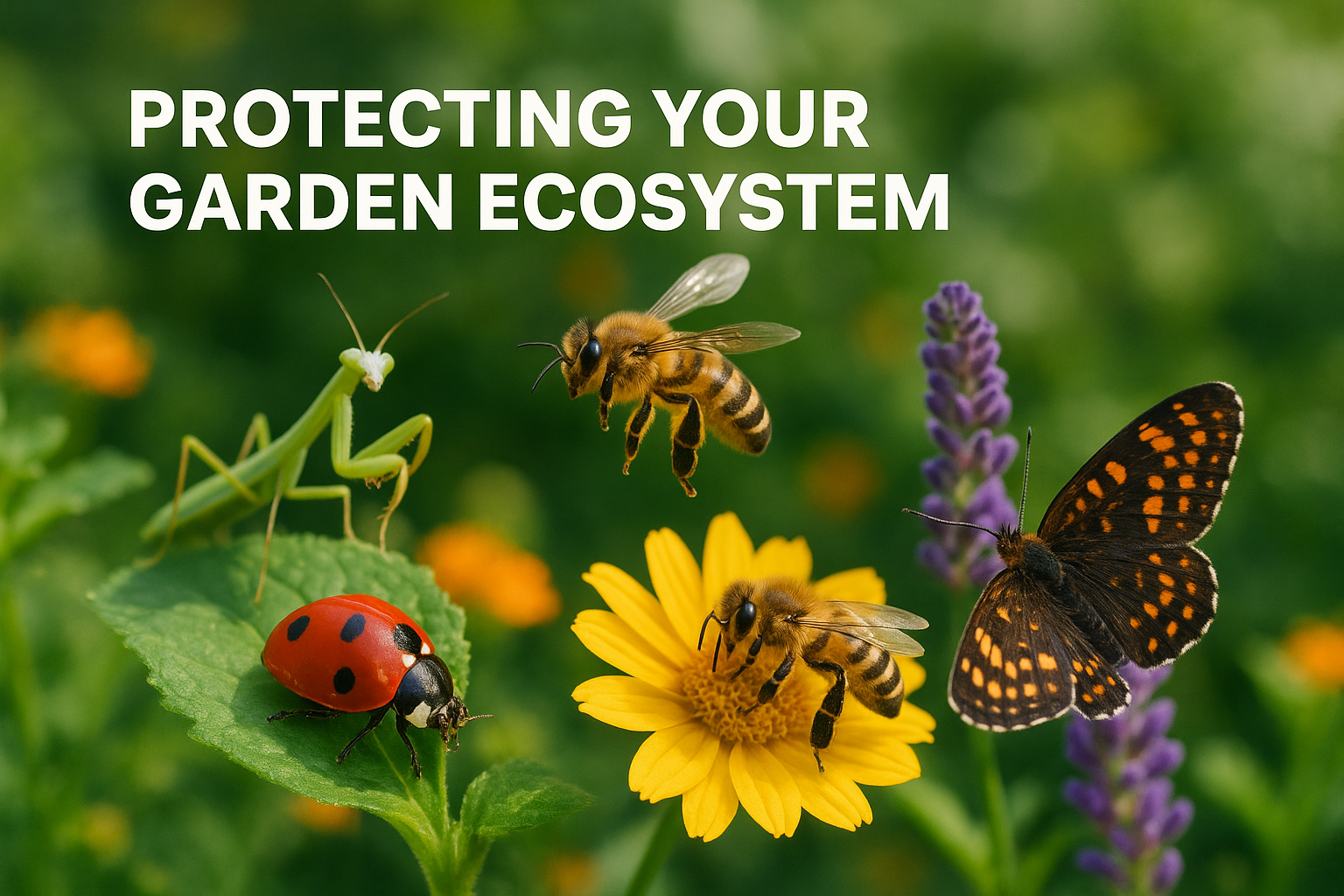 Protecting your garden ecosystem