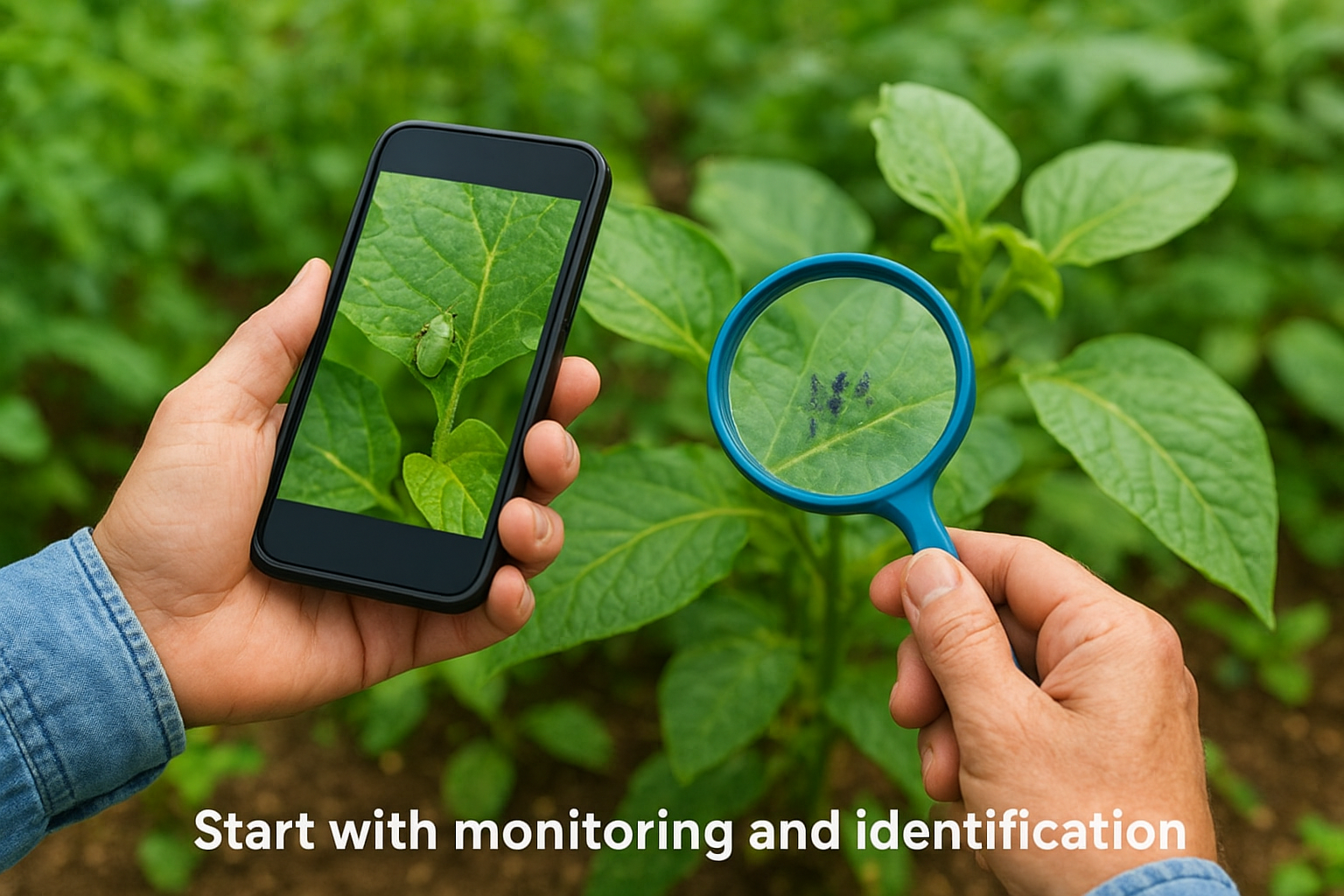 Start with monitoring and identification