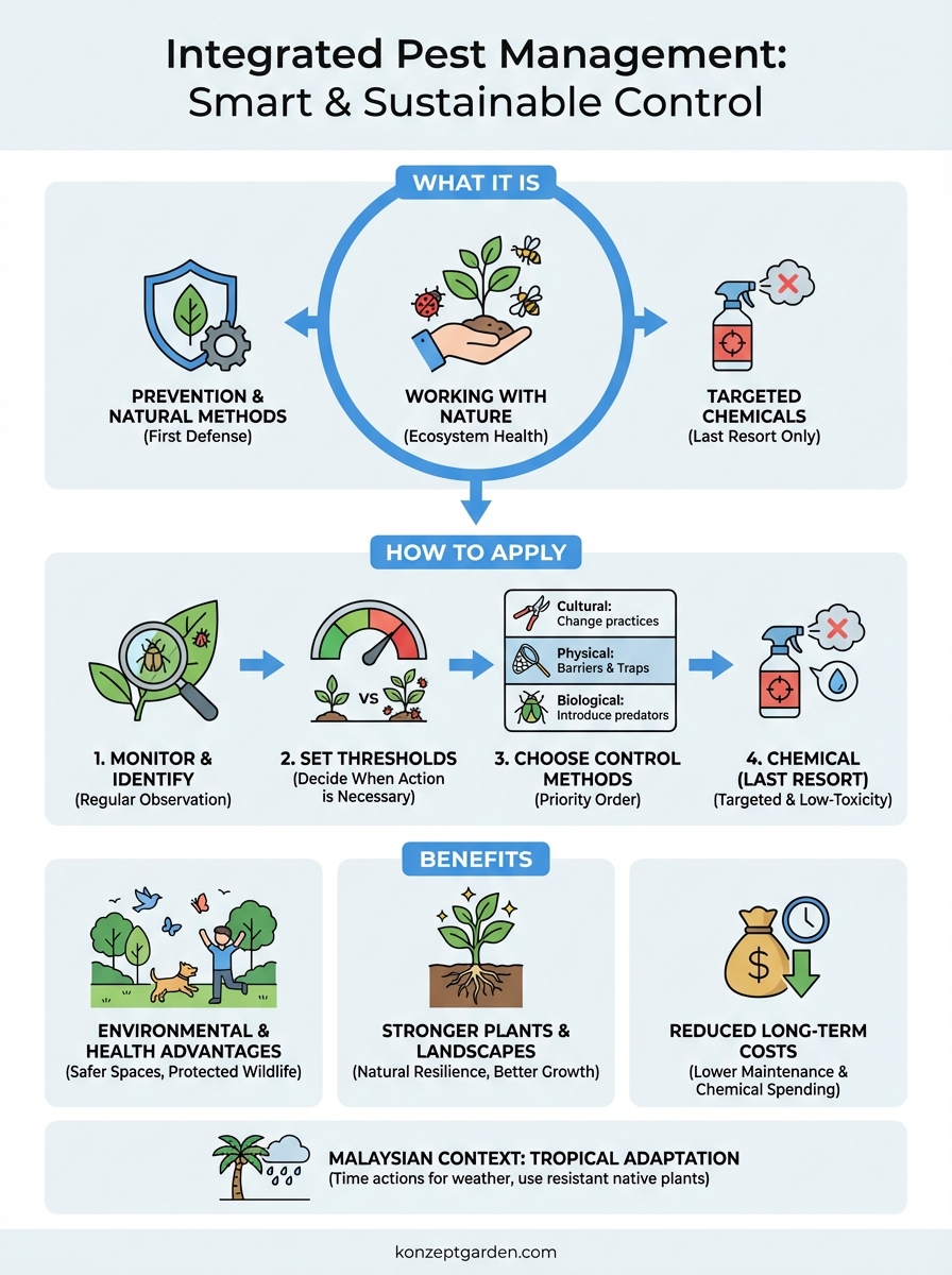 what is integrated pest management infographic
