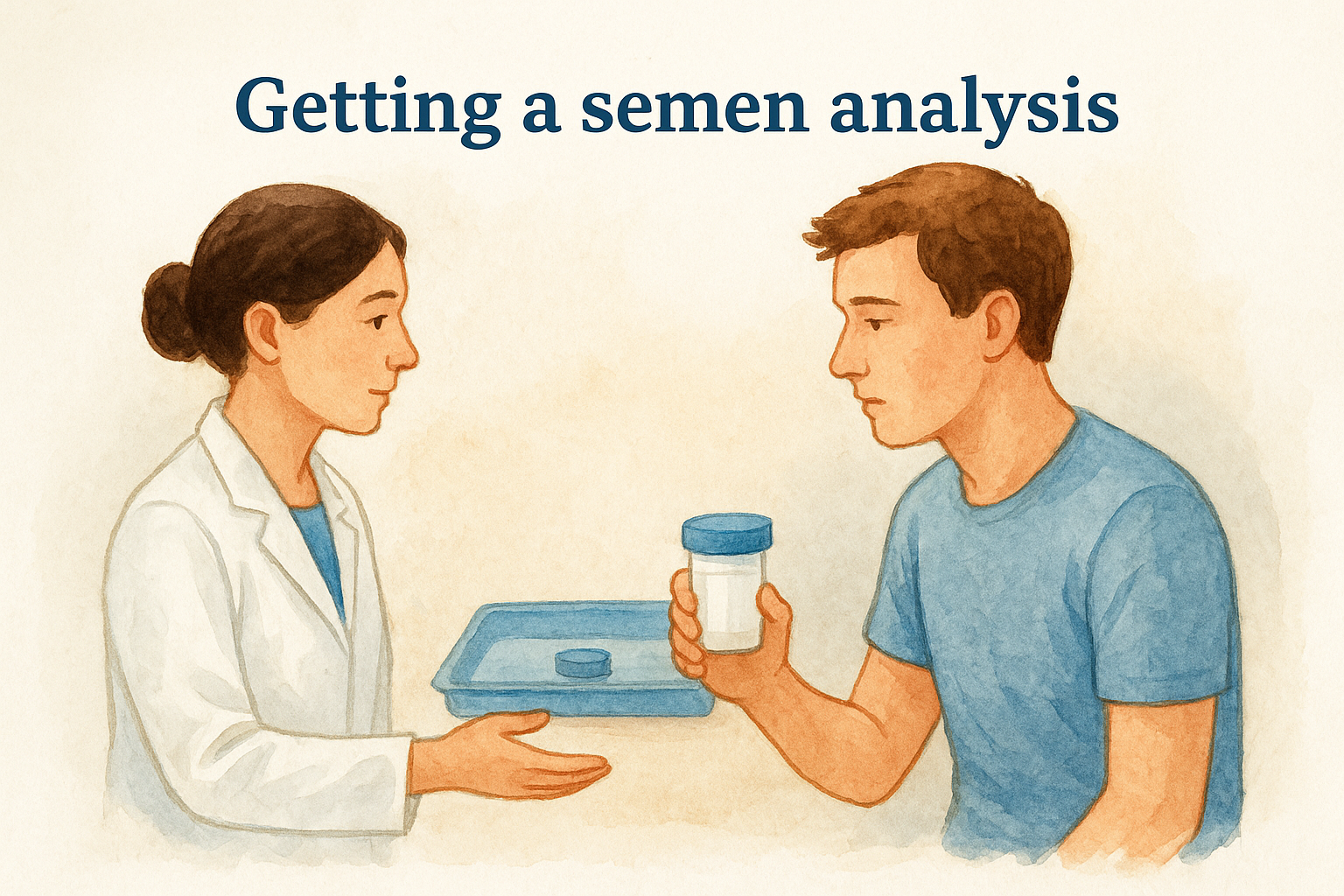 Getting a semen analysis