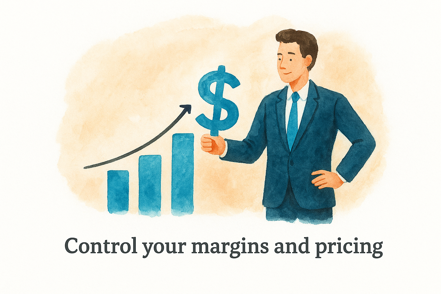 Control your margins and pricing