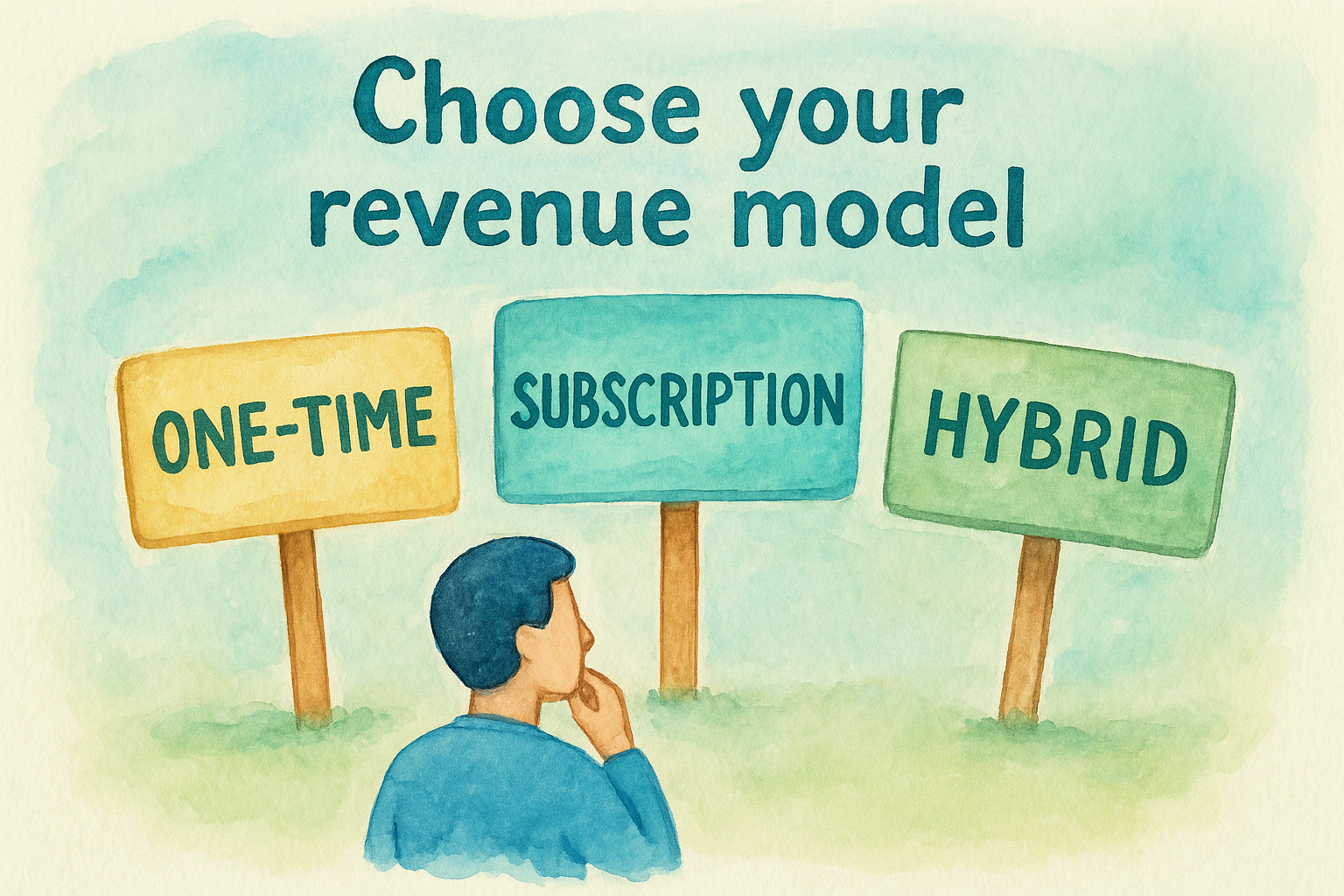 Choose your revenue model