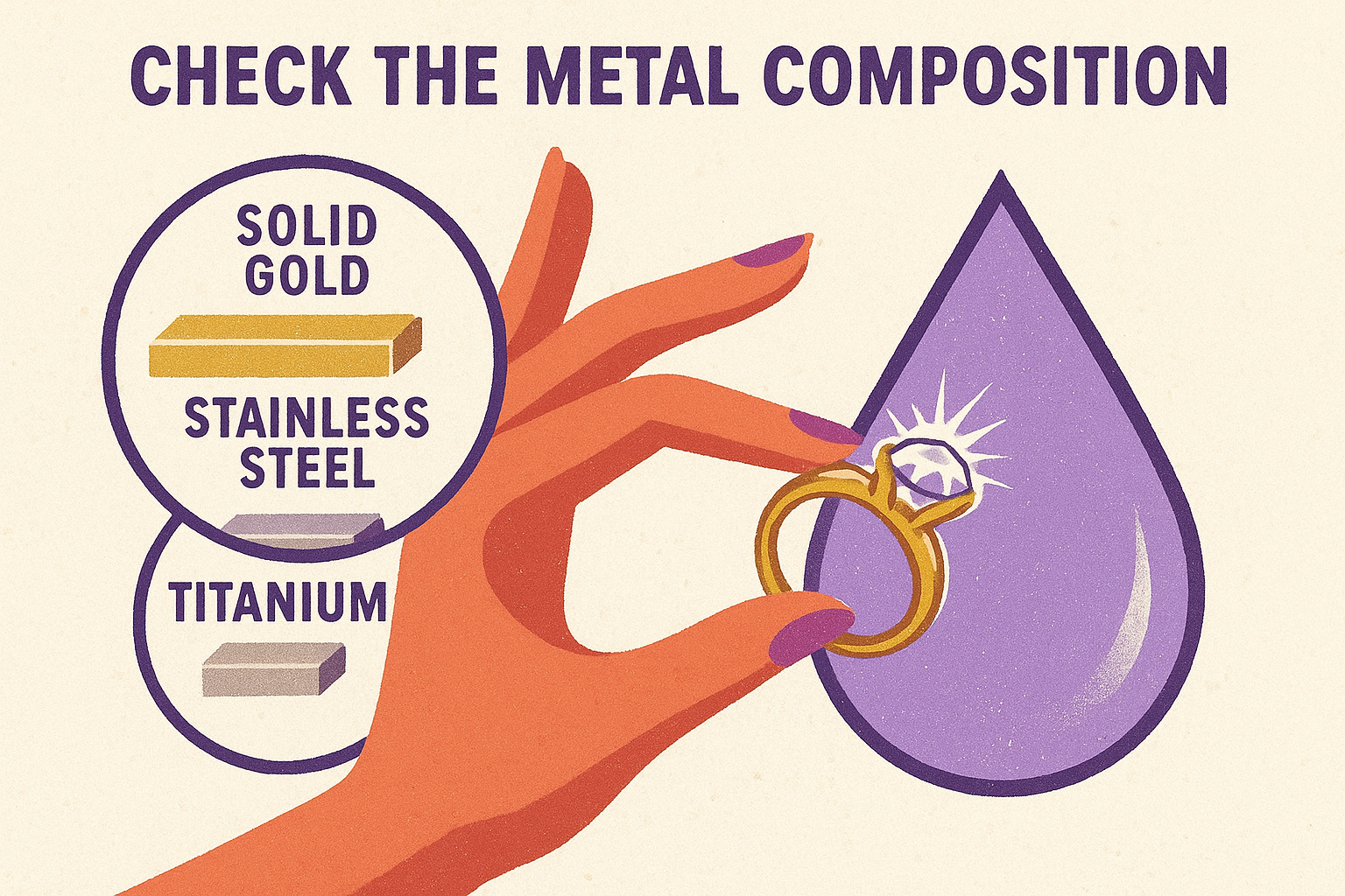 Check the metal composition