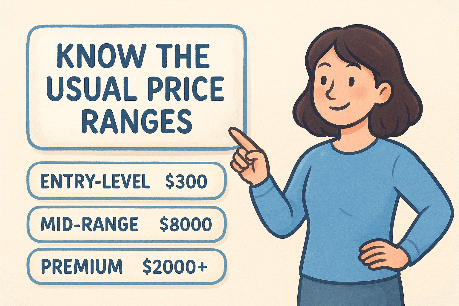 Step 3. Know the usual price ranges