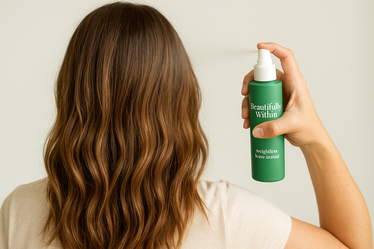 1. Beautifully Within weightless leave in mist