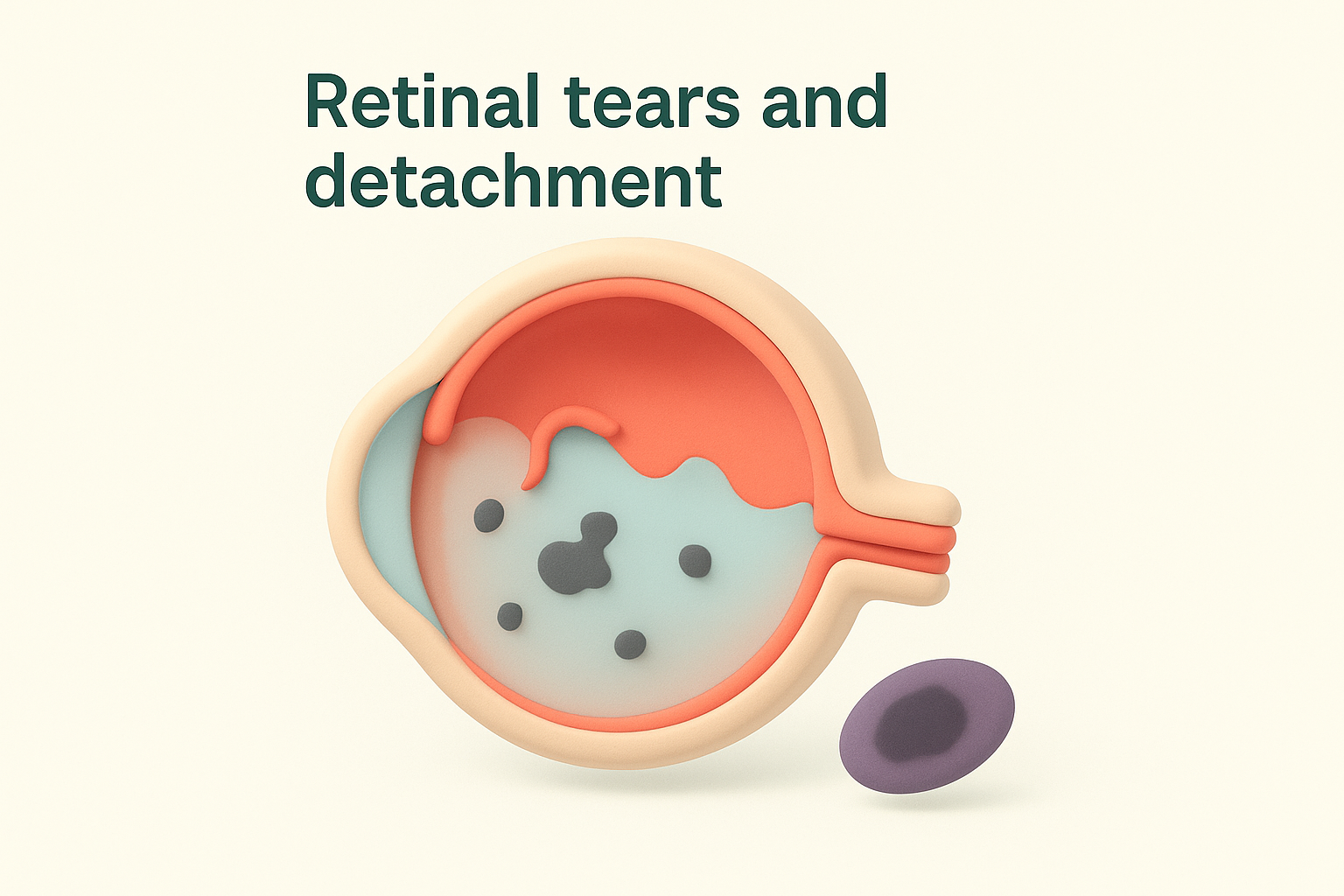 Retinal tears and detachment