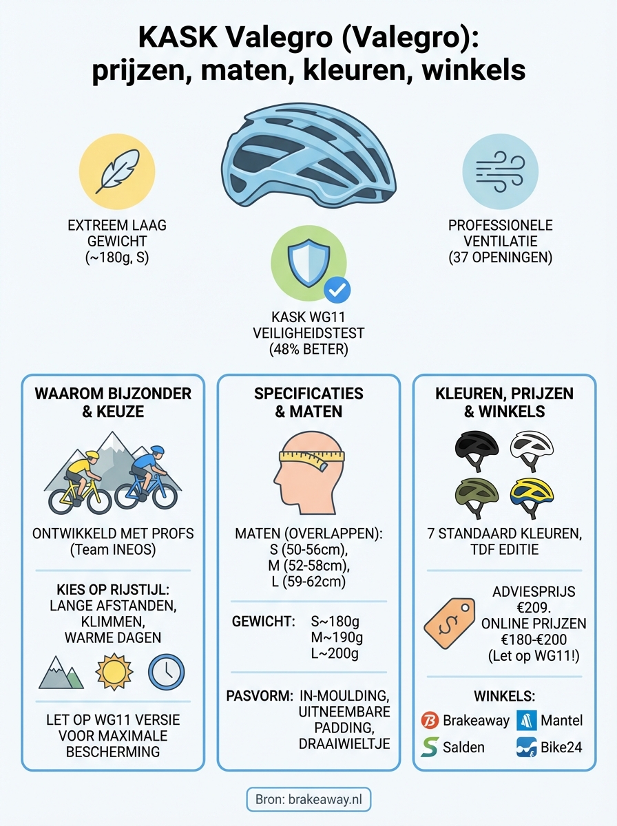 kask vallegro infographic