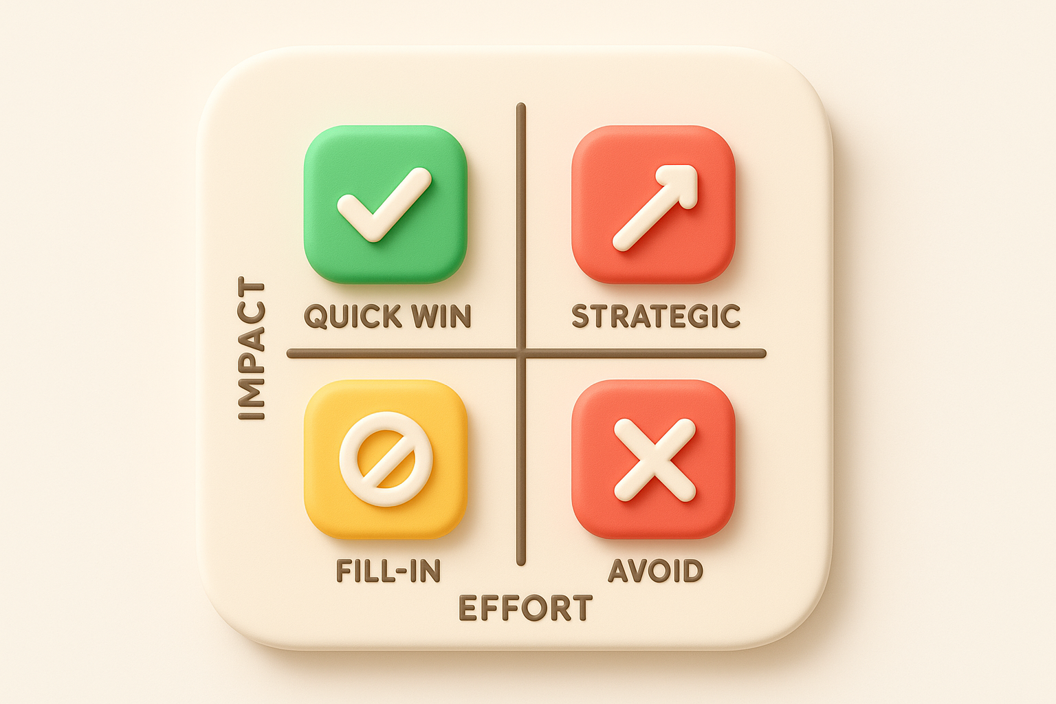 Create a prioritization framework