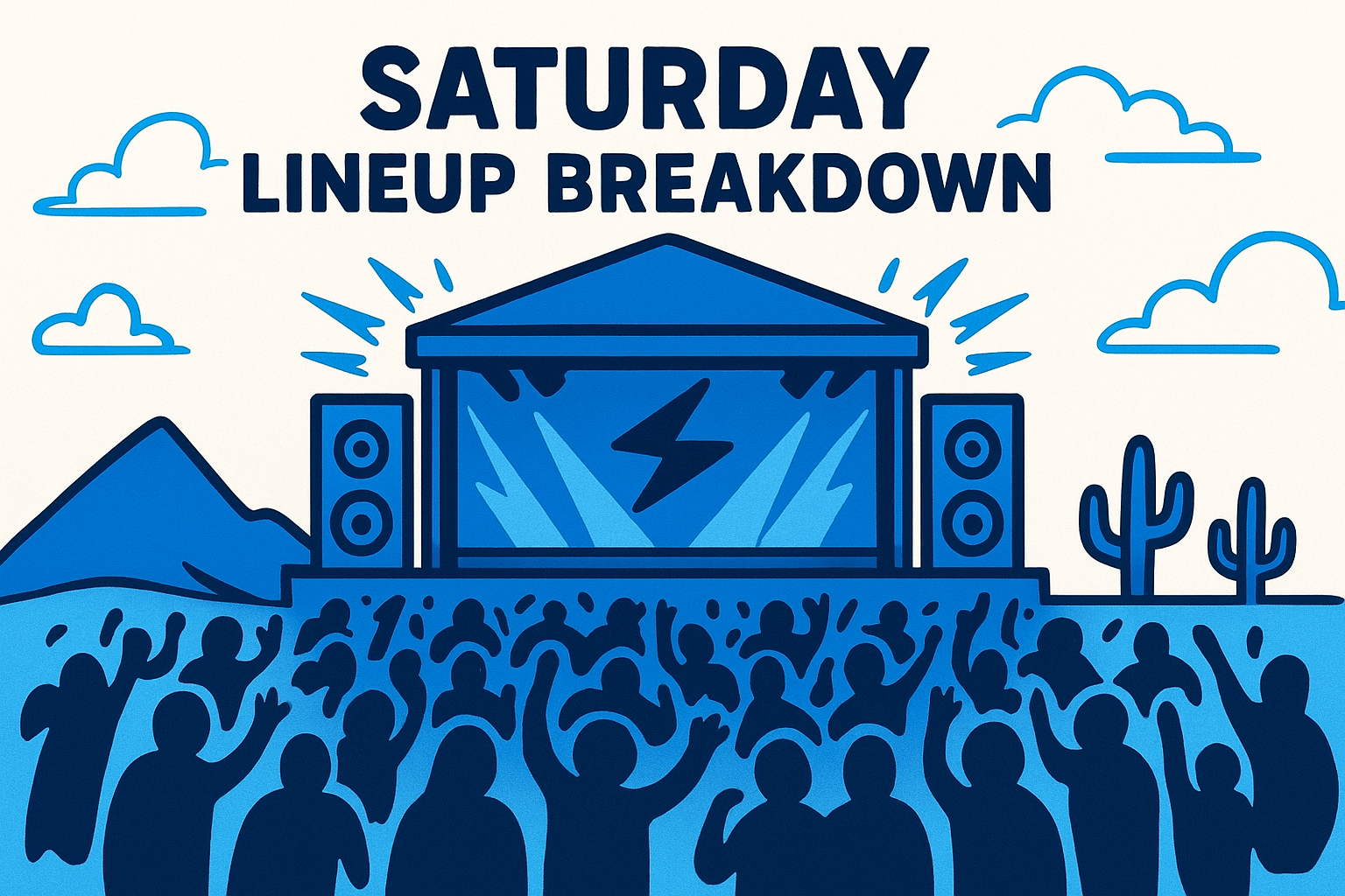 Saturday lineup breakdown