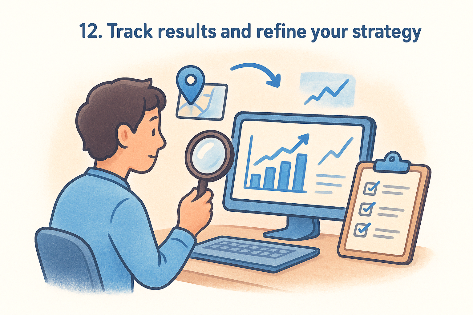 12. Track results and refine your strategy