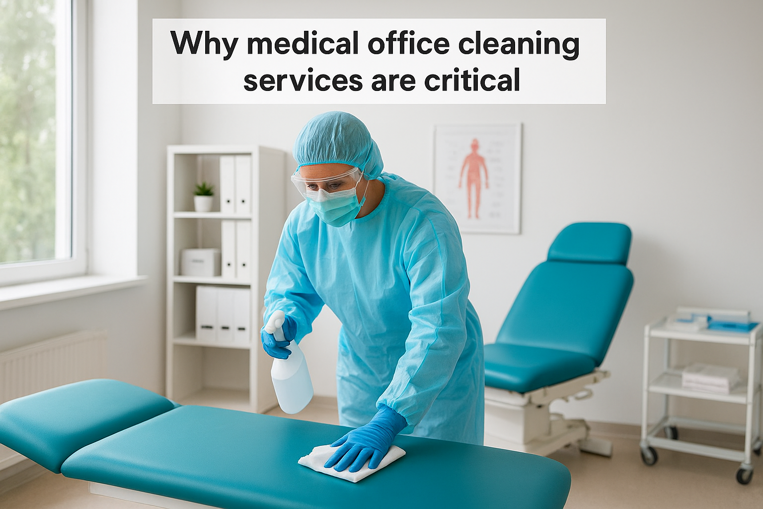 Why medical office cleaning services are critical
