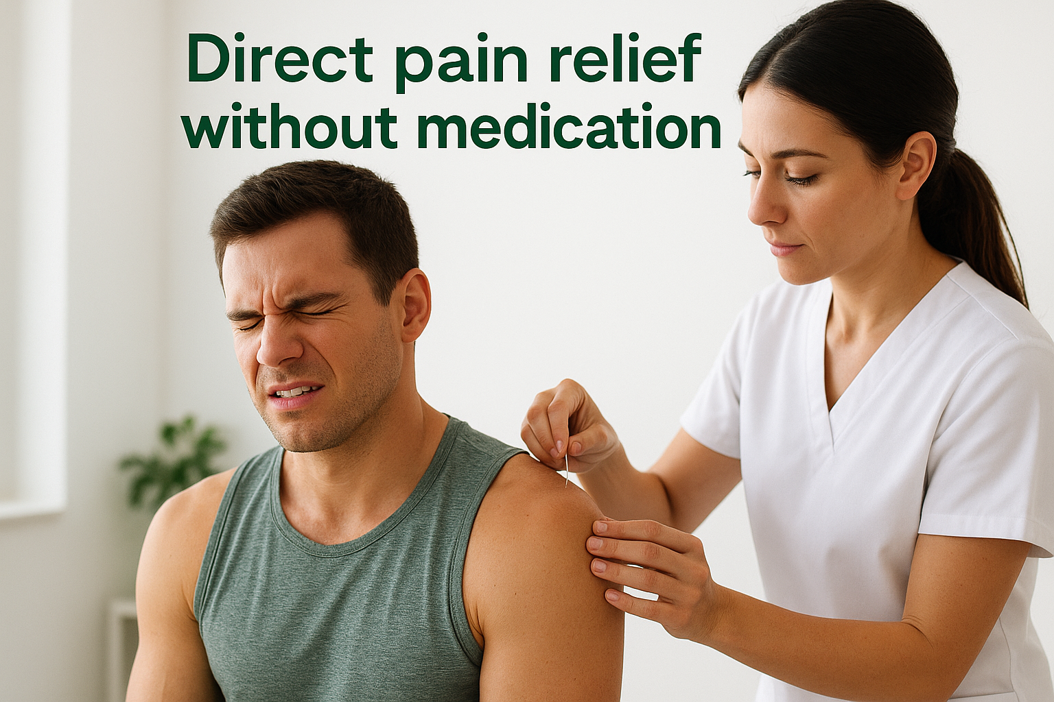 Direct pain relief without medication