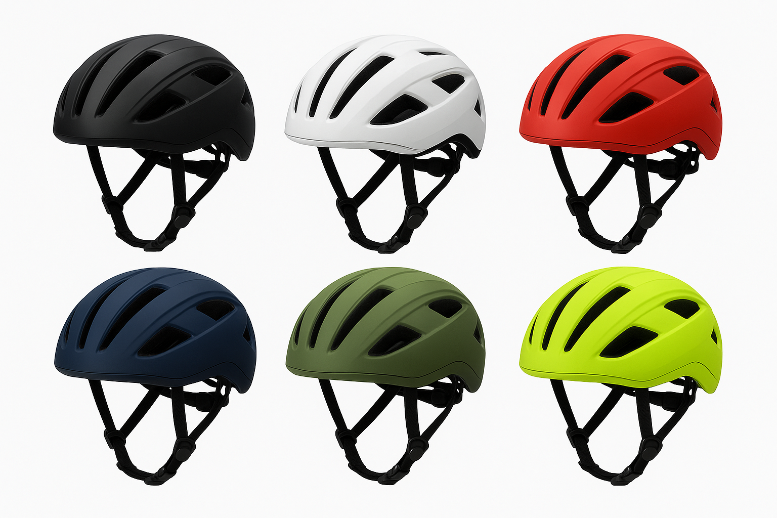 Kleuren die KASK aanbiedt