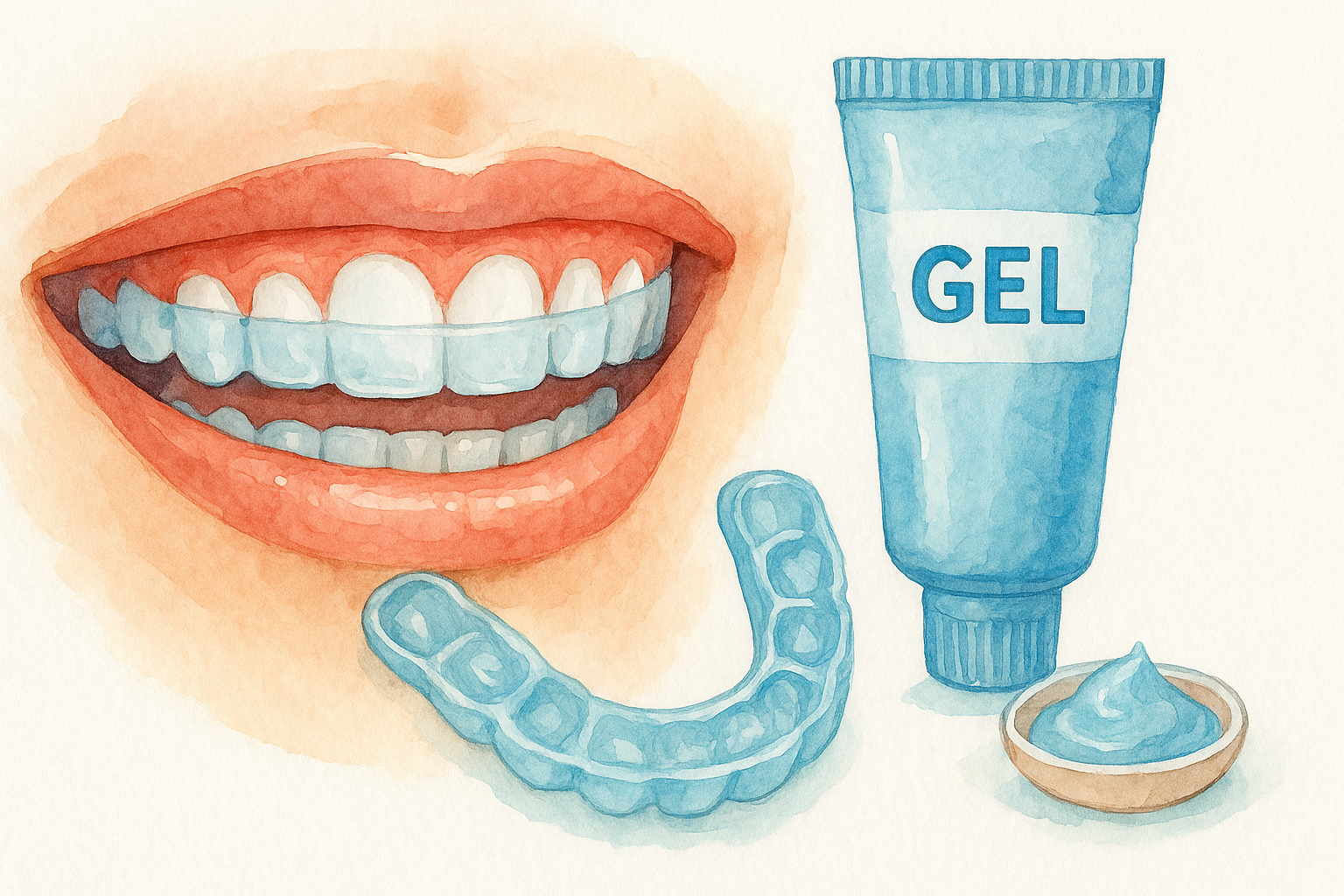 Gel suits serious whitening goals and reusable needs