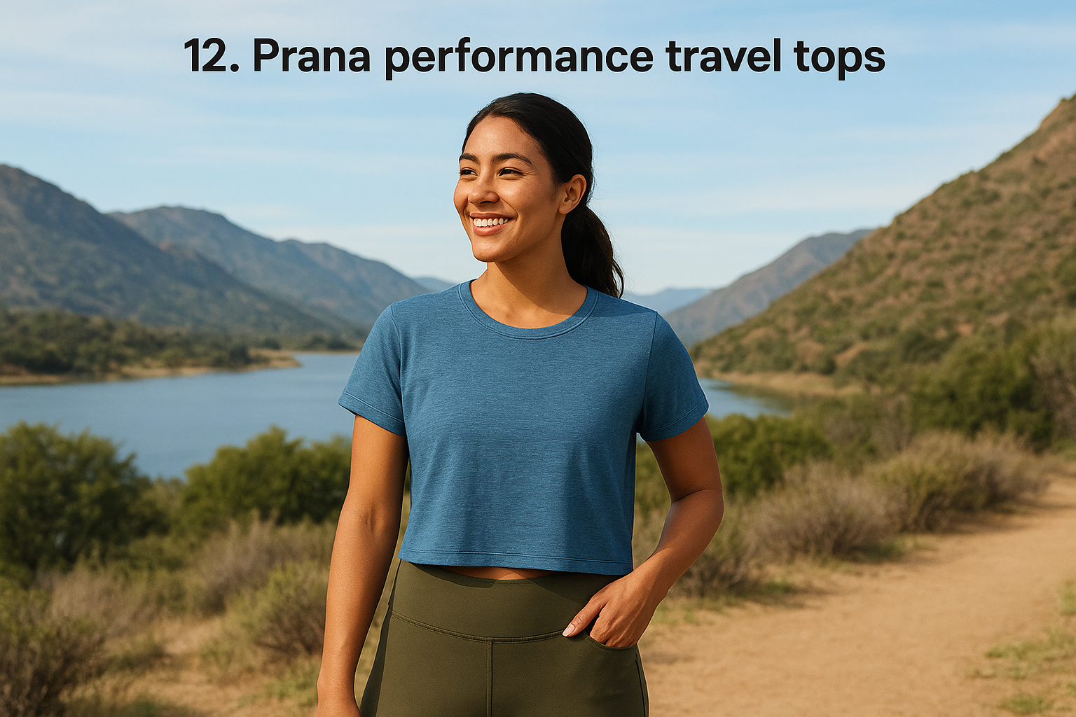 12. Prana performance travel tops