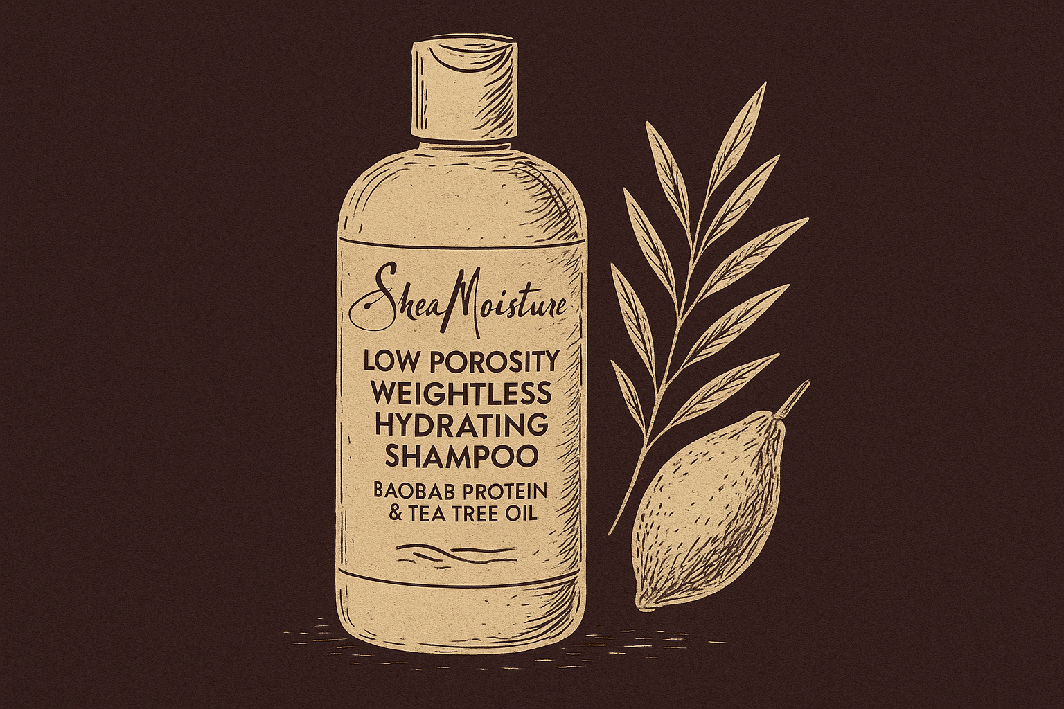 4. SheaMoisture Low Porosity Weightless Hydrating Shampoo