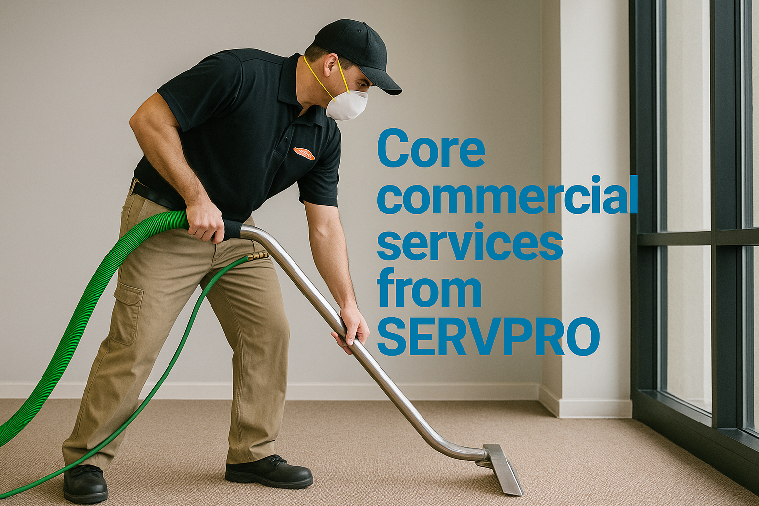 Core commercial services from SERVPRO