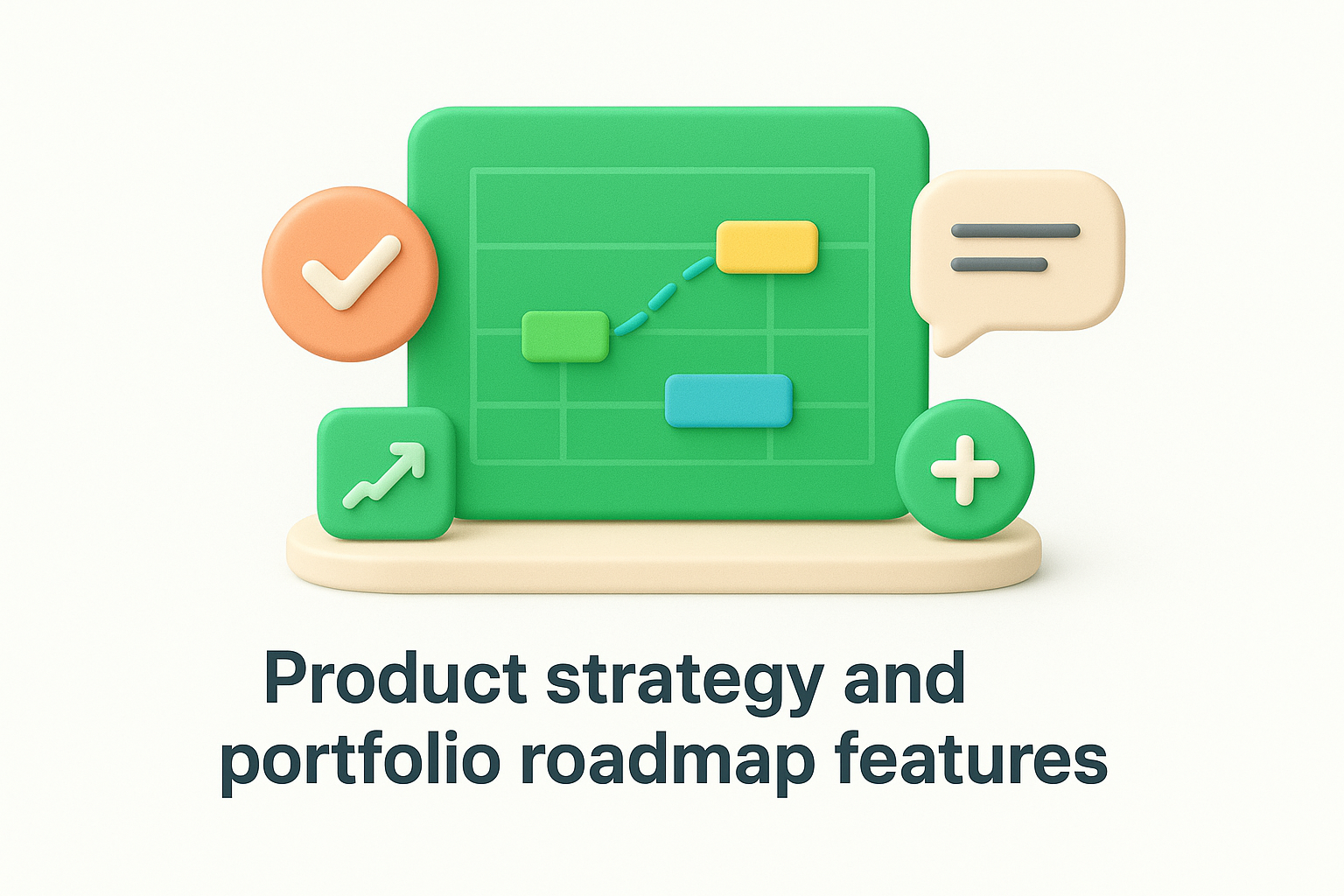 Product strategy and portfolio roadmap features