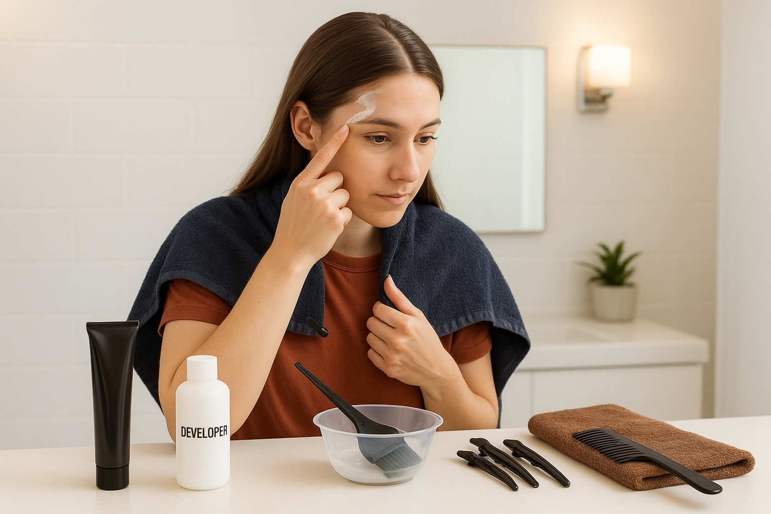 Step 3. Prepare your hair, skin and space