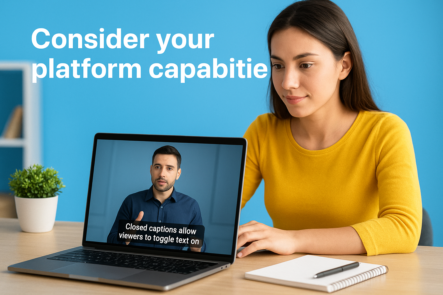 Consider your platform capabilities