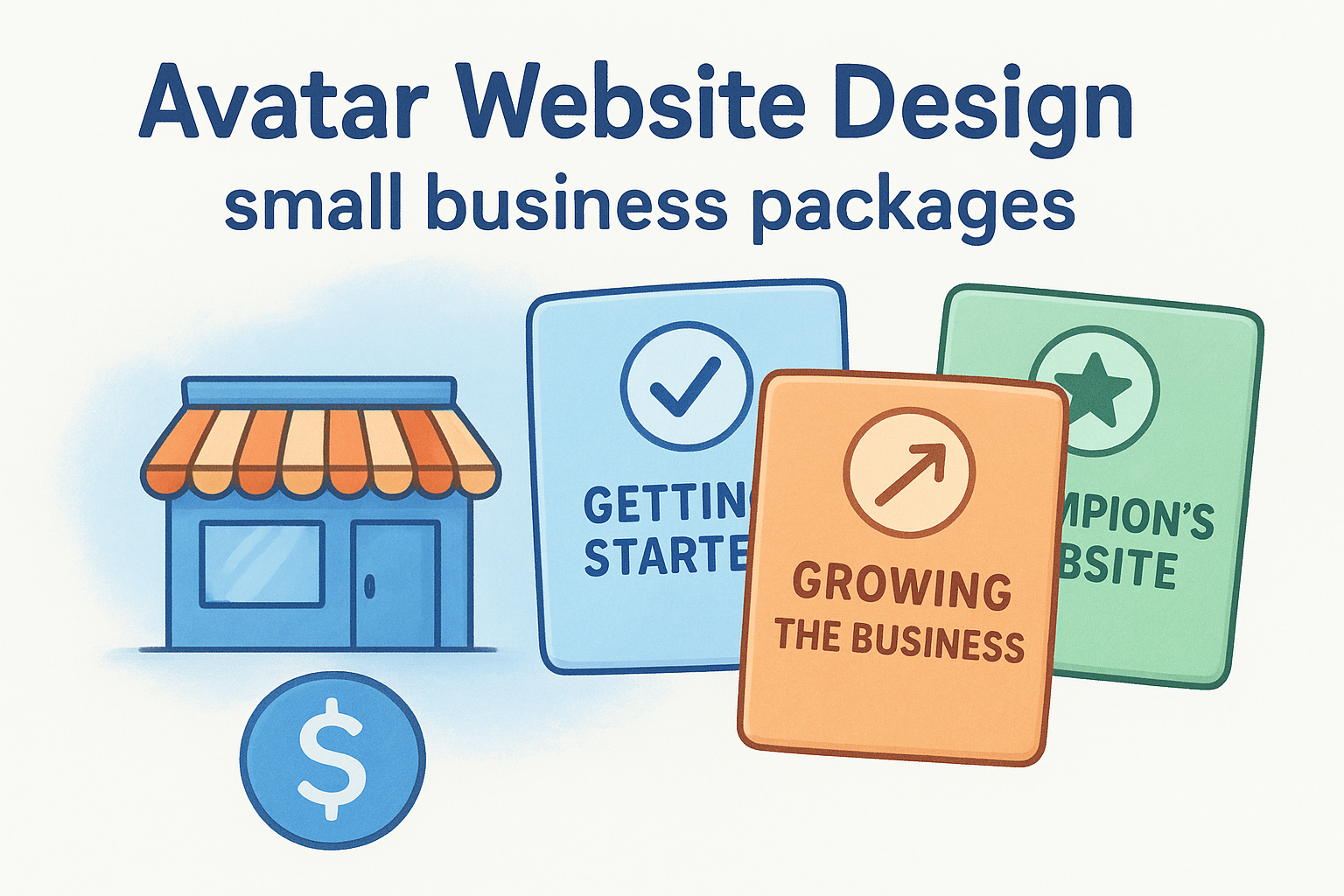 1. Avatar Website Design small business packages