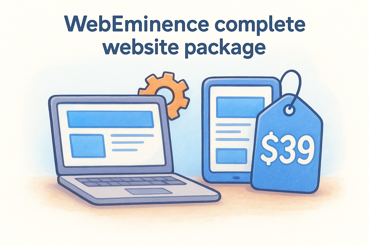 3. WebEminence complete website package