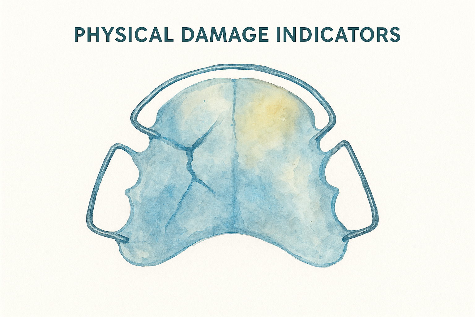 Physical damage indicators
