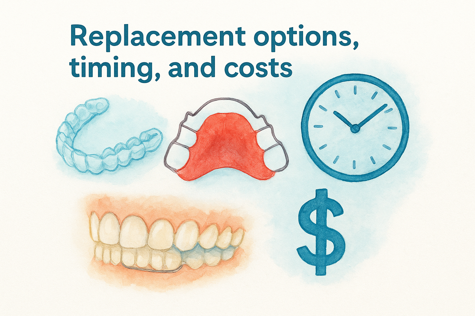 Replacement options, timing, and costs
