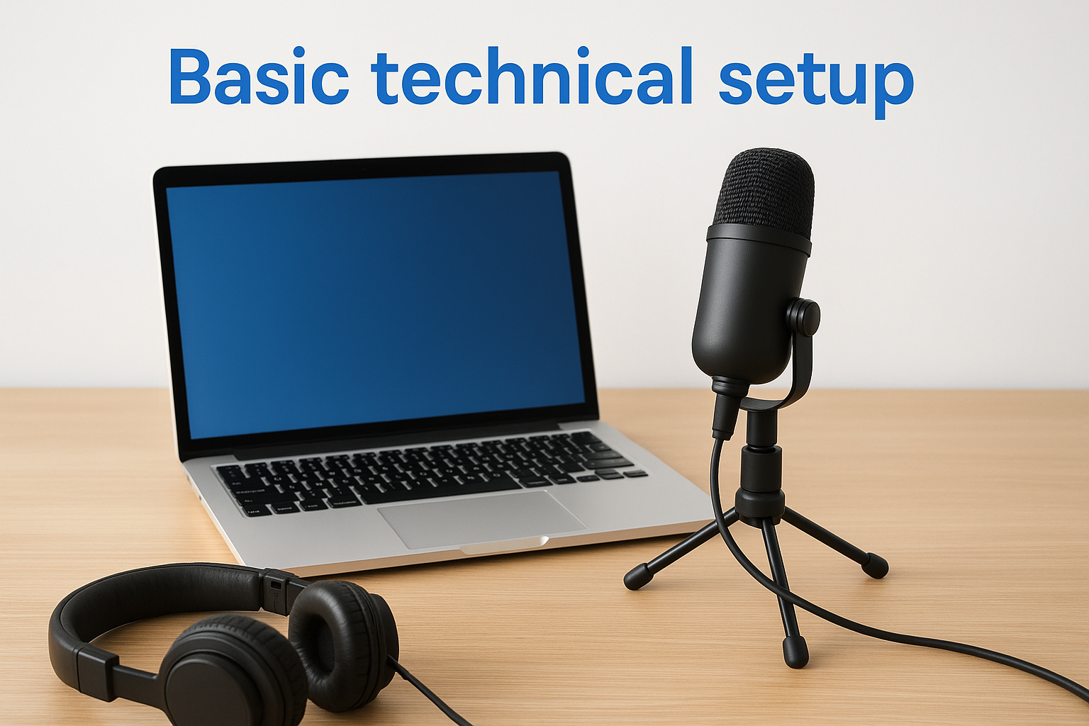 Basic technical setup