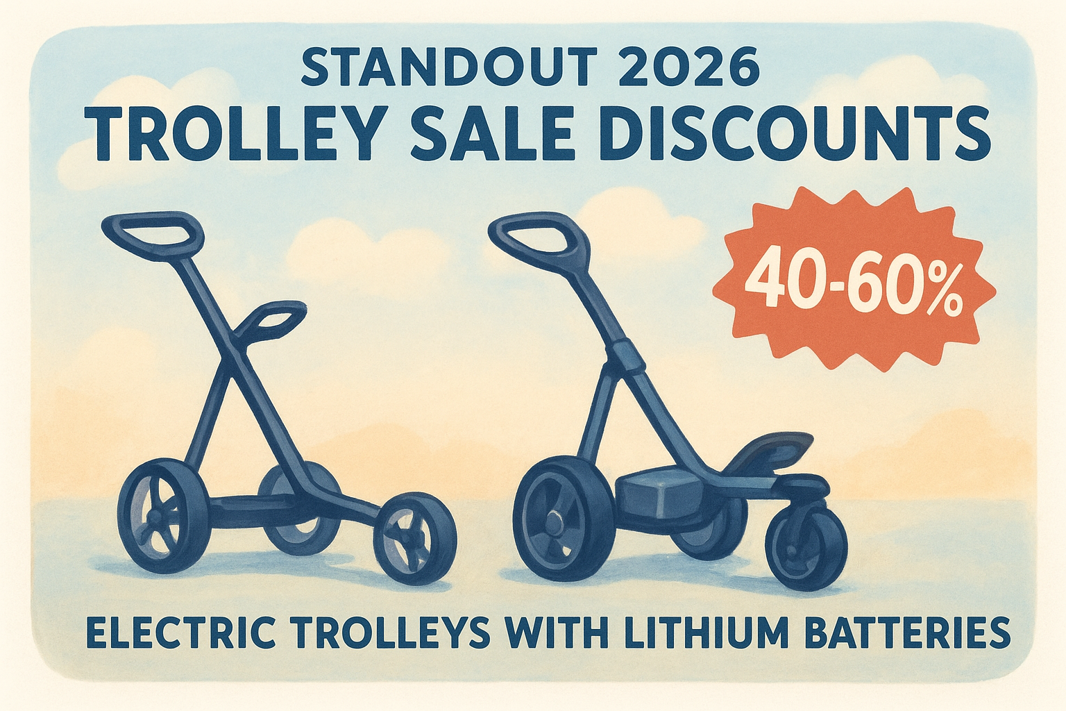 Standout 2026 trolley sale discounts