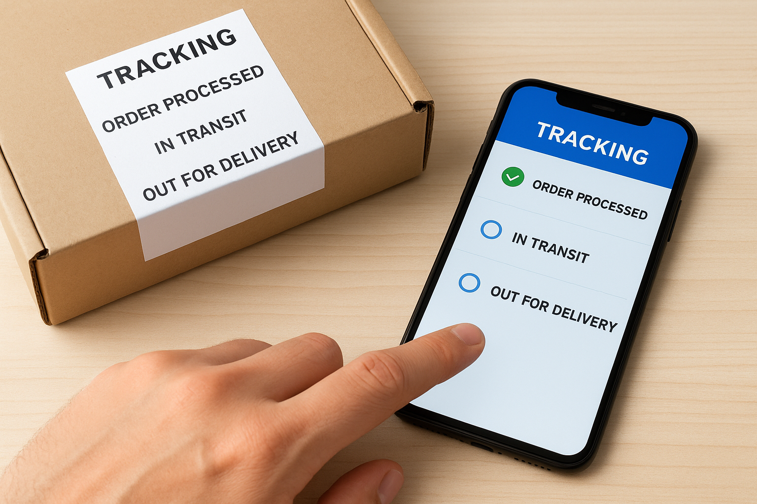 Understanding common courier tracking statuses