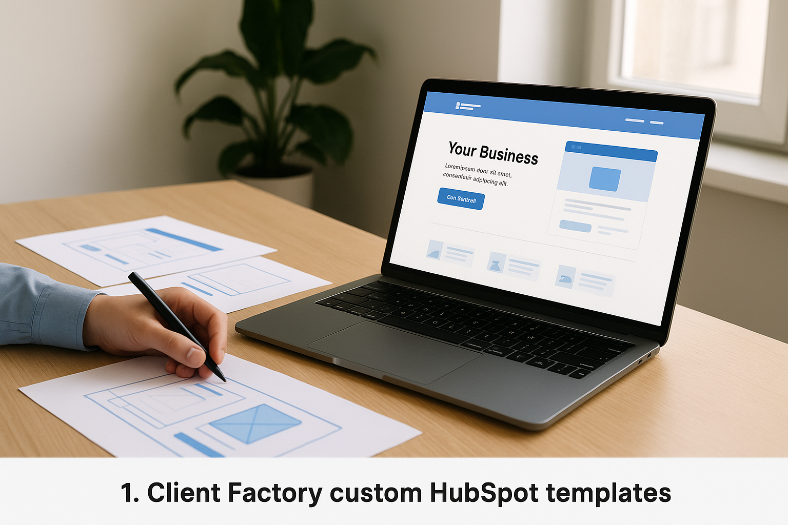 1. Client Factory custom HubSpot templates