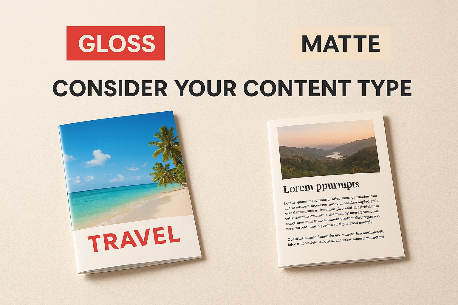 Consider your content type