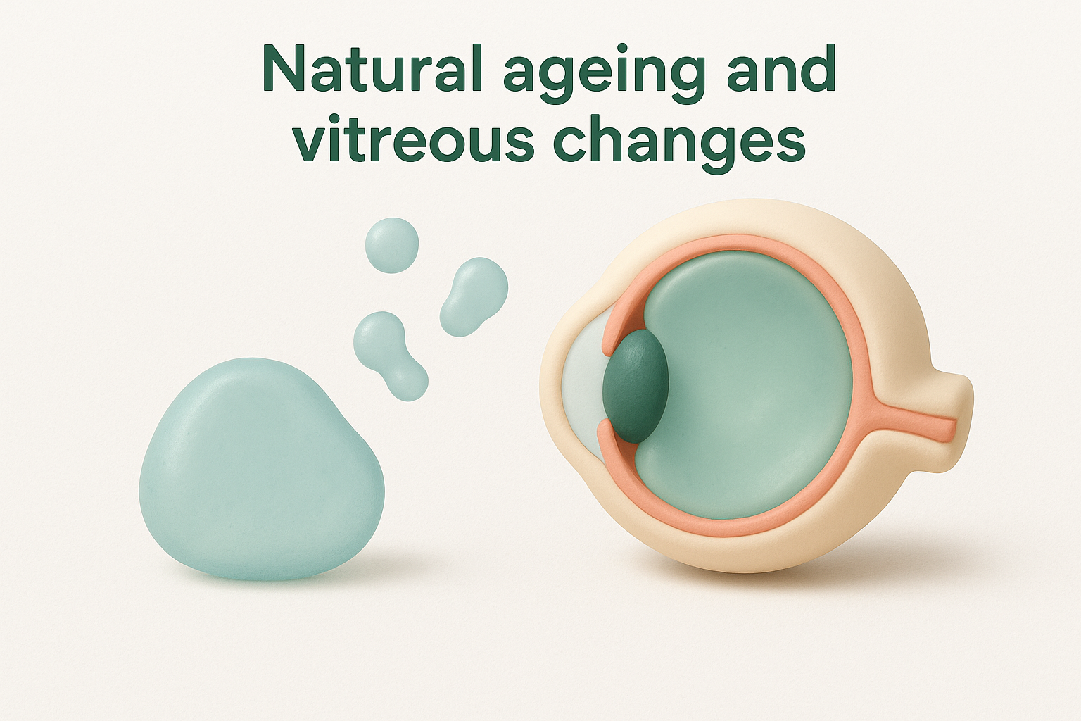 Natural ageing and vitreous changes