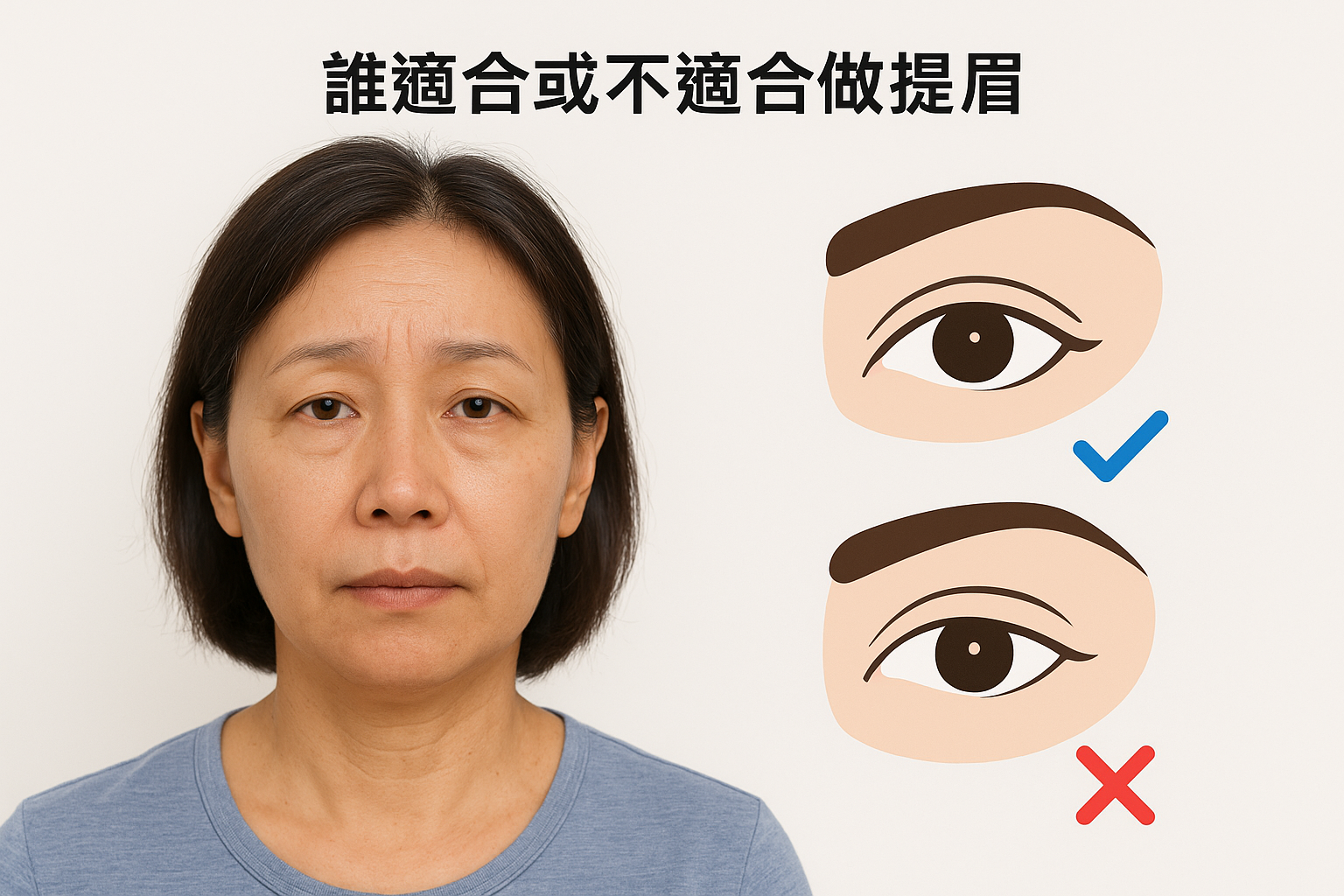 誰適合或不適合做提眉