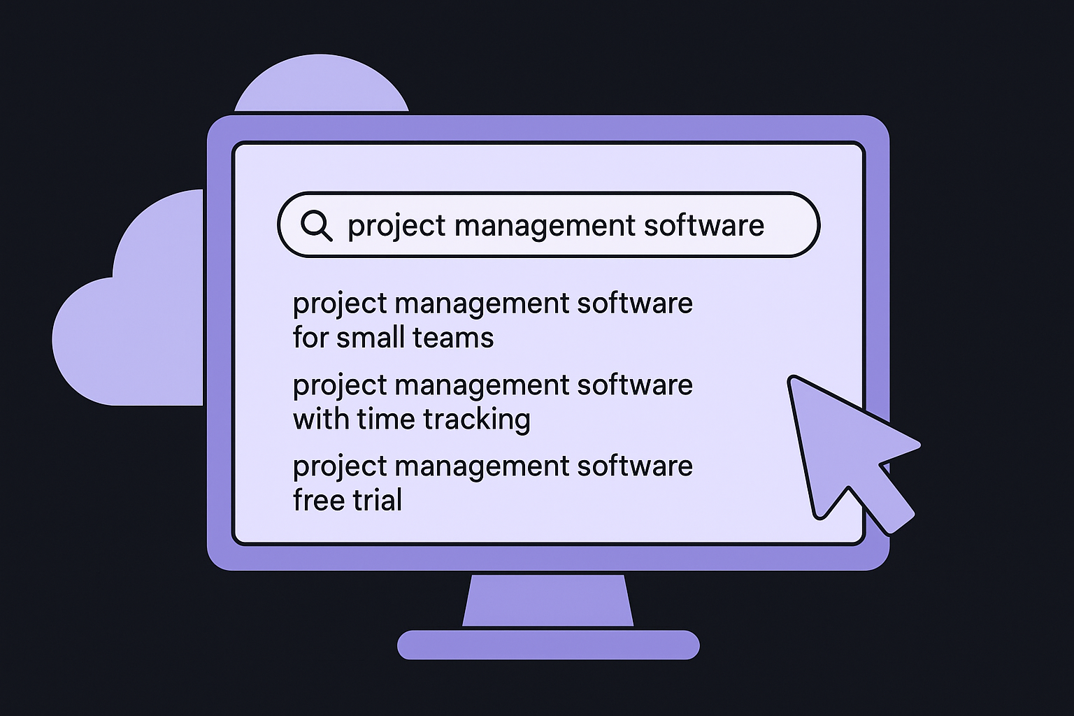 Use search engine suggestions to discover variations