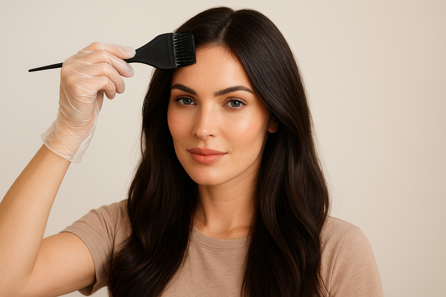 1. Smart Beauty rich espresso brunette at home