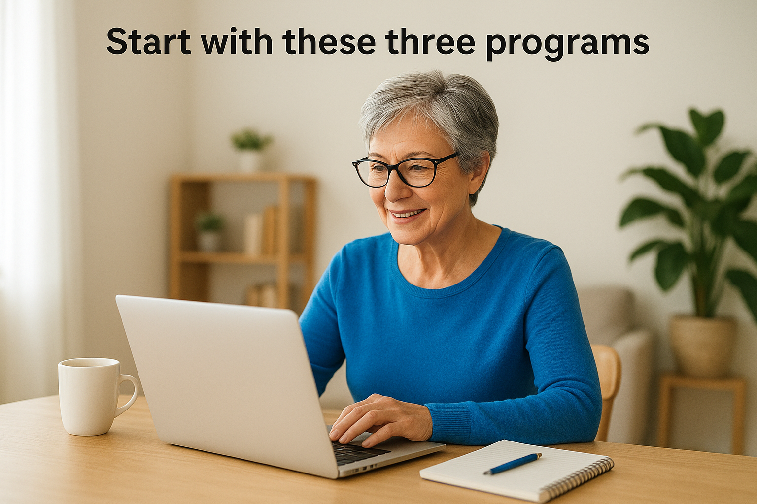 Start with these three programs